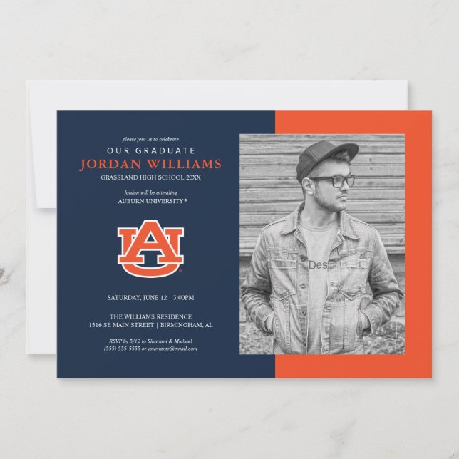 Anuncio Universidad Auburn | Futuro Grado (Anverso)