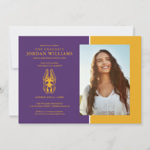 Anuncio Universidad de Albany Gran Cabeza de Mascota Dane