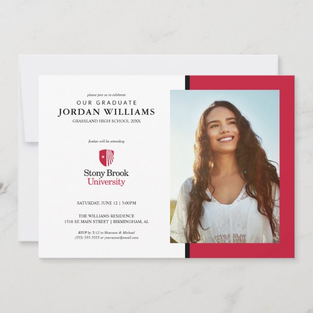 Anuncio Universidad Stony Brook | Marcotipográfico (Anverso)