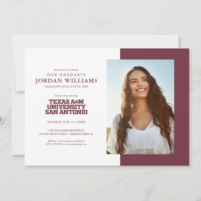 Anuncio Universidad Texas A&M-San Antonio (Anverso)