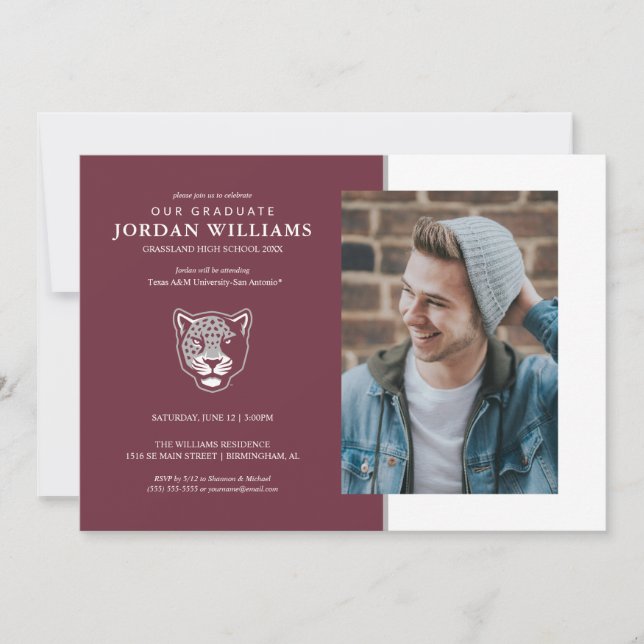 Anuncio Universidad Texas A&M-San Antonio | Jaguars (Anverso)