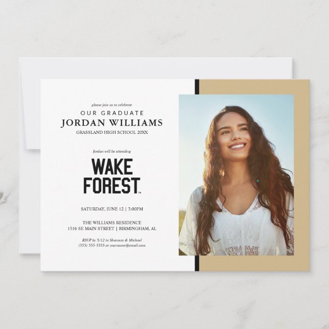 Anuncio Universidad Wake Forest | Wake Forest (Anverso)