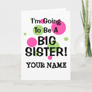 Anuncio ¡Vamos A Ser Una HERMANA GRANDE!