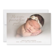 Verse Ella es más precisa que las joyas