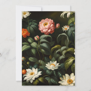Anuncio Vida floral botánica vintage de jardín