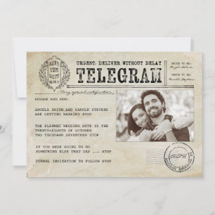 Anuncio Vieja vieja de Telegram salva foto de fecha