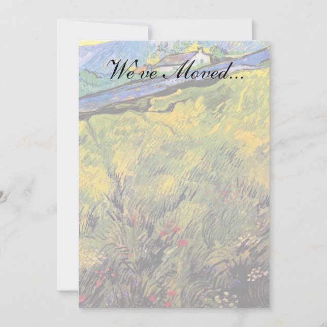 Anuncio Vincent Van Gogh - Campo De Trigo De Primavera (Anverso)