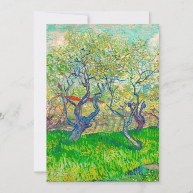 Anuncio Vincent van Gogh Orchard en Blossom (Anverso)