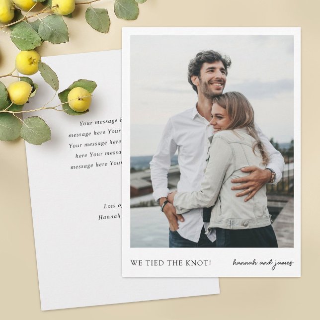 Anuncio Vinculamos al Boda de fotografía Knot Simple (Subido por el creador)