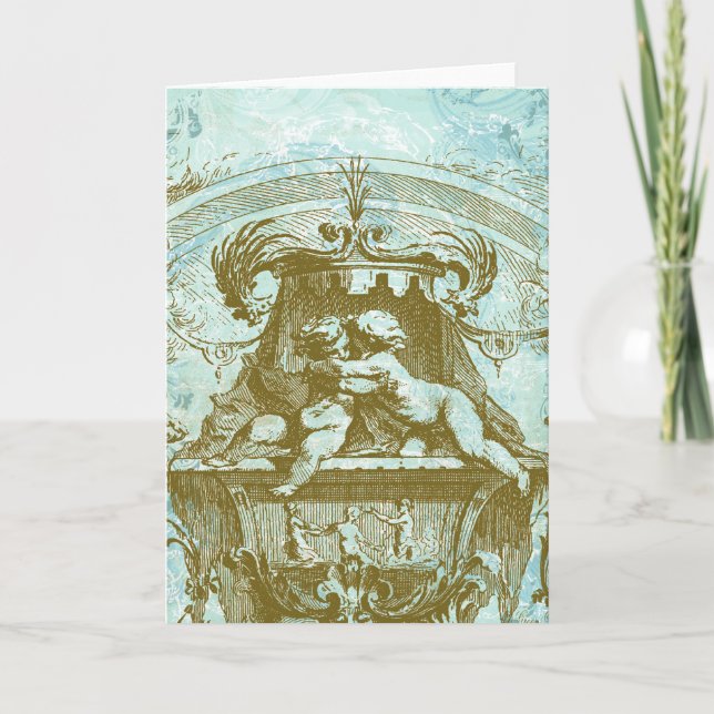 Anuncio Vintage Cherub Guardar el diseño de fecha (Anverso)