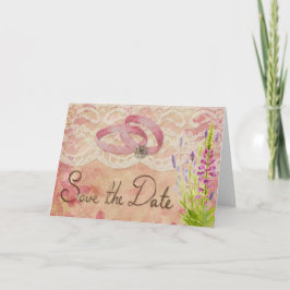 Anuncio Vintage Guardar la fecha