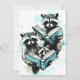 Anuncio Vintage Raccoon Readers Club