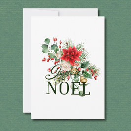 Anuncio Vintage Rustic French Joyeux Noel