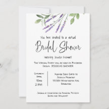 Virtual Bridal Weddal Shower Facebook