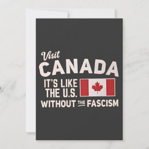 Anuncio Visita Canadá, es como Estados Unidos pero sin fas