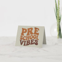 Vuelta al cole primer día de preescolar groovy