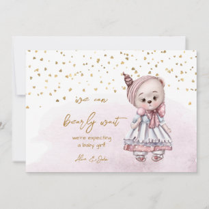 Anuncio We Can Bearly Wait Pregnancy Announcement