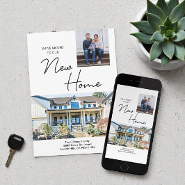 Anuncio We've moved to our New Home custom photos