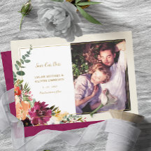 Wild Autumn Bouquet | Foto Guardar la fecha de anu