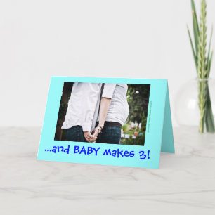 Anuncio ...y BABY hace 3! (azul)