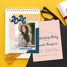 Anuncio y Invitación a la Fiesta de Graduación con