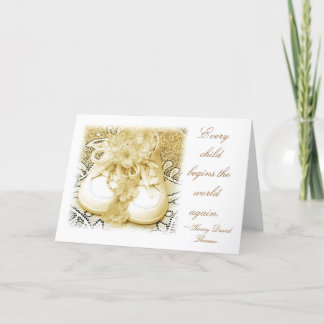 Anuncio Zapatos de recién nacido