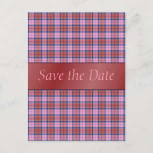 Anuncios Ambrosia Plaid Personalizable Guardar la postal de