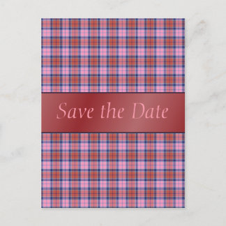 Anuncios Ambrosia Plaid Personalizable Guardar la postal de