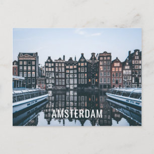 Anuncios Amo el viaje de Amsterdam la postal holandesa