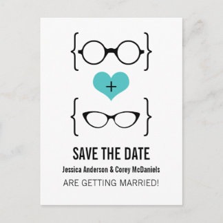 Anuncios Aqua Geeky Glasses salva la postal de fecha