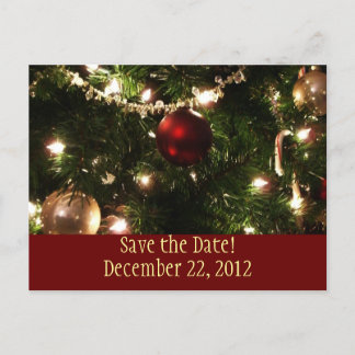 Anuncios Árbol de Navidad Guardar la postal de fecha