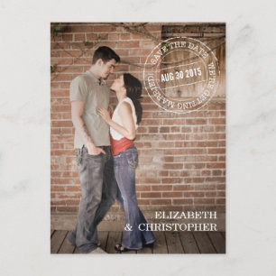 Anuncios Audaz foto vertical de Mod Guardar la postal de fe