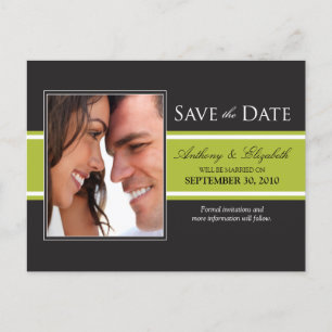 Anuncios Audaz tira verde lima Guardar la postal de fecha