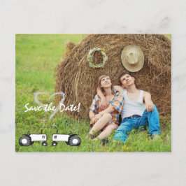 Anuncios Boda de granja Guardar postal de fecha: foto compl
