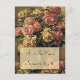 Anuncios Boda de Rosas de Renovación Guardar la postal de f