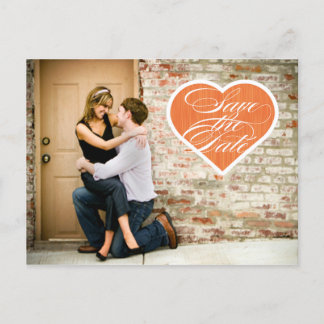 Anuncios Corazón | Foto Guardar postal de fecha