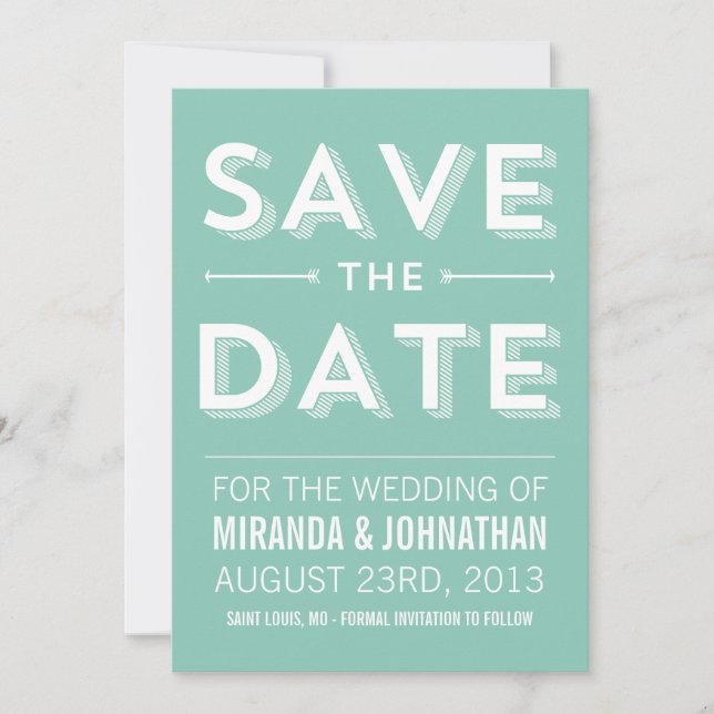 Anuncios de Aviso de Fecha de Boda con Foto Chic d (Anverso)