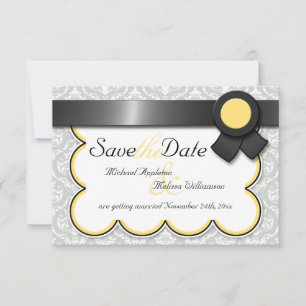Anuncios de aviso de fecha de bodas de damasco ama