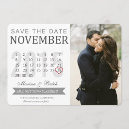 Anuncios de calendario de reserva de fecha | Boda