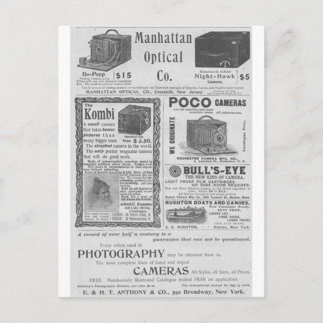 Anuncios de cámara (Anverso)