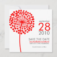 Anuncios de Dandelion Save the Date