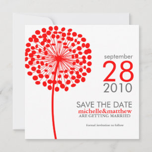 Anuncios de Dandelion Save the Date