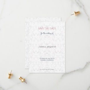 Anuncios de fecha de boda digitales Tarjetas div