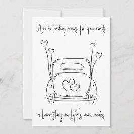 anuncios de fuga de recién casados modernos