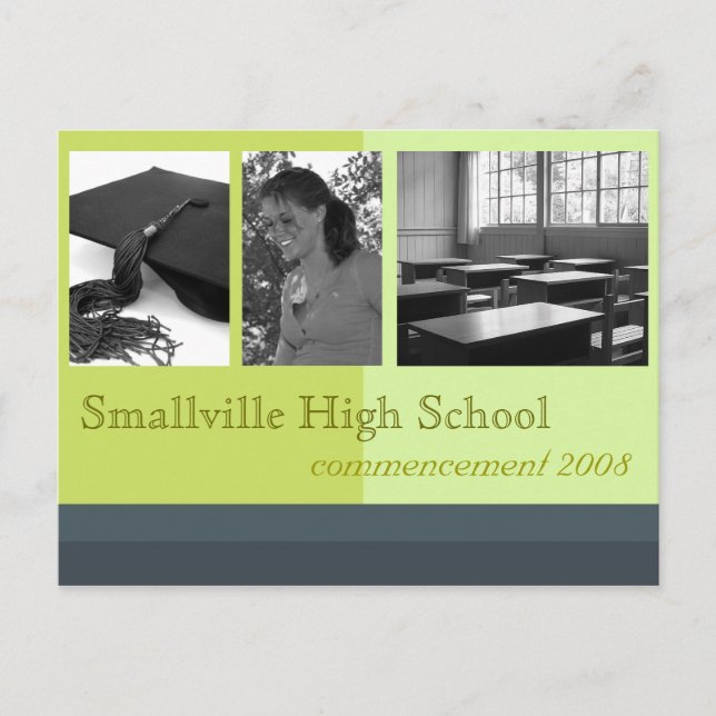 Anuncios de graduación baratos (Anverso)