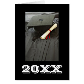 Anuncios de graduación fotográfica en blanco dentr