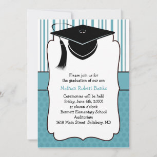 Anuncios de graduación para niños (para un niño)