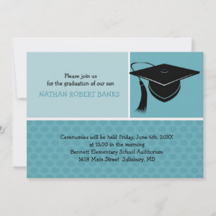 Anuncios de graduación para niños (para un niño)