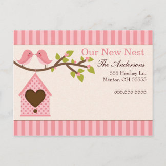 Anuncios de mudanza de pájaros de amor