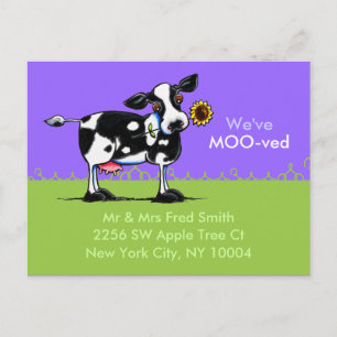 Anuncios de nueva dirección de Vaca Soleada